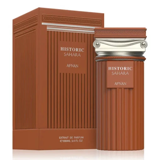Perfume Afnan Historic Sahara 100ml Original Importado - Fragrância Masculina Premium Árabe Eau de Parfum