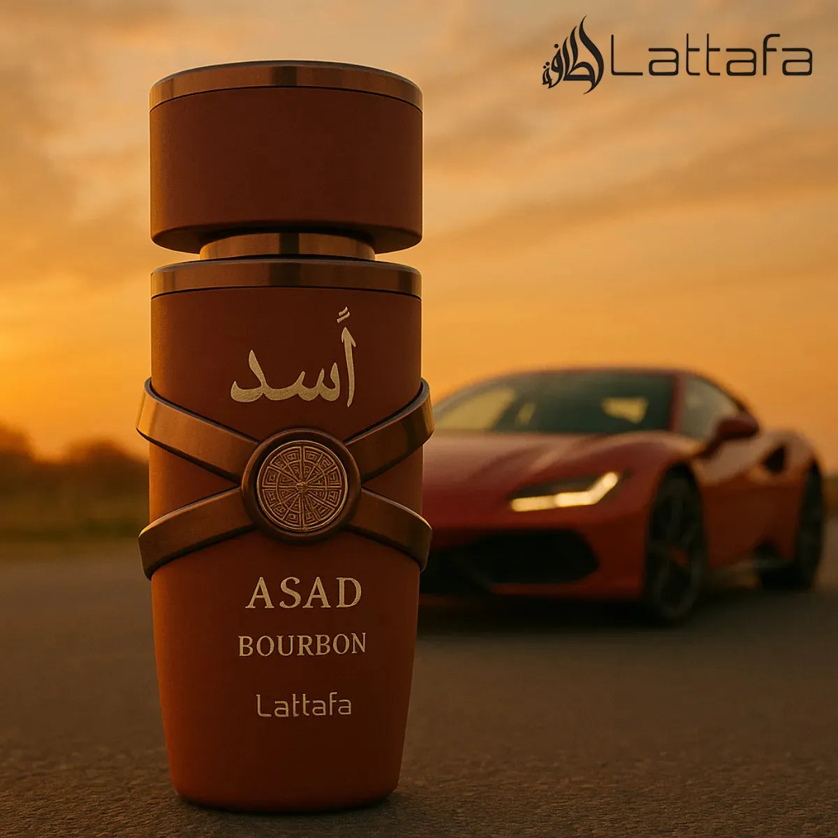 Perfumes Lattafa Asad Bourbon 100ml Original Importado - Eau de Parfum