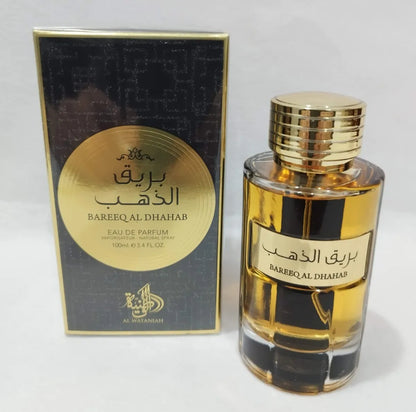 Perfume Al Wataniah Bareeq Al Dhahab 100ml Original Importado - Fragrância Unissex Premium Árabe Eau de Parfum