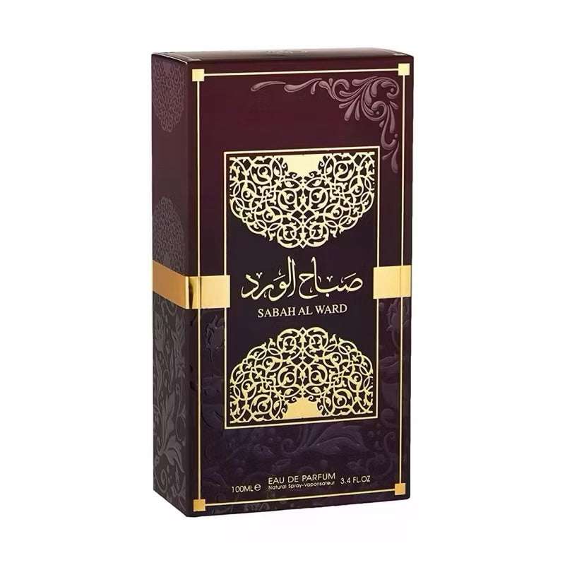 Perfume Al Wataniah Sabah Al Ward 100ml Original Importado - Fragrância Feminina Premium Árabe Eau de Parfum