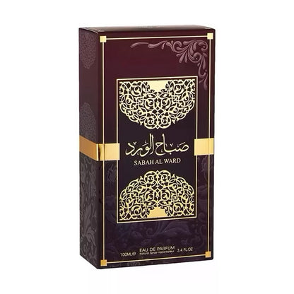 Perfume Al Wataniah Sabah Al Ward 100ml Original Importado - Fragrância Feminina Premium Árabe Eau de Parfum