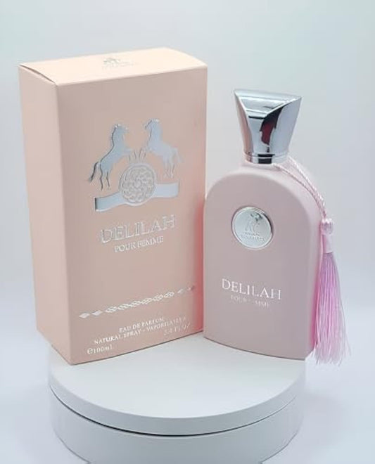 Perfume Maison Alhambra Delilah Pour Femme 100ml Original Importado - Fragrância Feminina Premium Árabe Eau de Parfum