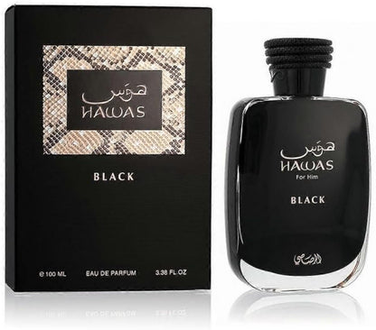 Perfume Rasasi Hawas for Him 100ml Original Importado - Fragrância Masculina Premium Árabe Eau de Parfum